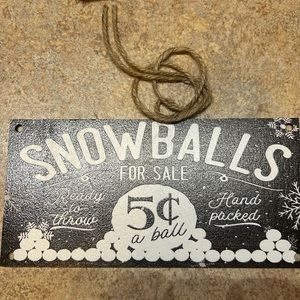 Cute New without tags-Holiday sign-Perfect  host 🎁 gift
